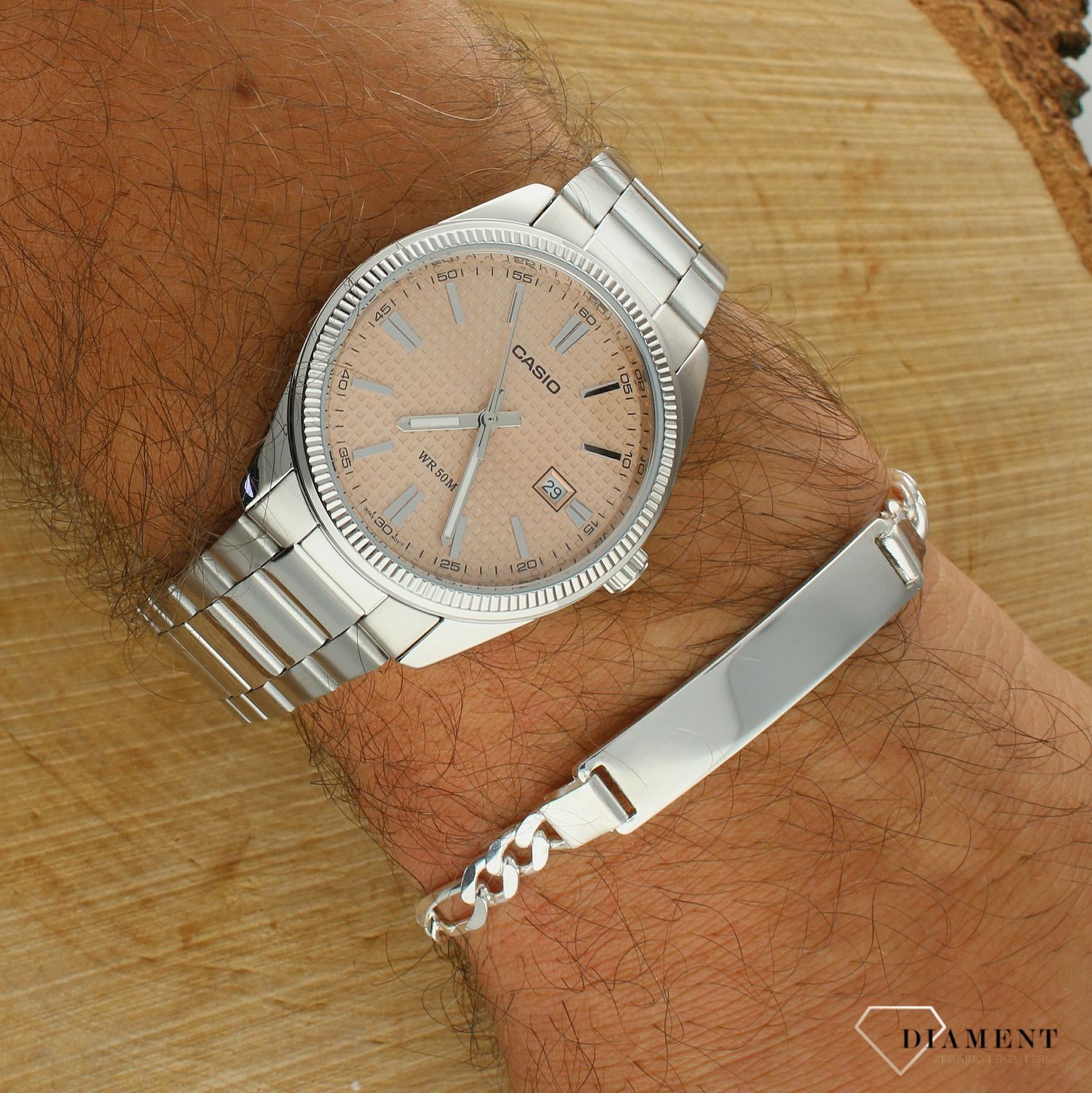 Bransoleta srebrna 925 figaro 5,5 mm z blaszką DIA-BRA-11511-925 5,5mm. Srebrna bransoletka męska. Srebrna bransoletka z blaszką. Bransoletka srebrna gruba. Bransoletka srebrna na prezent dla mężczyzny..jpg